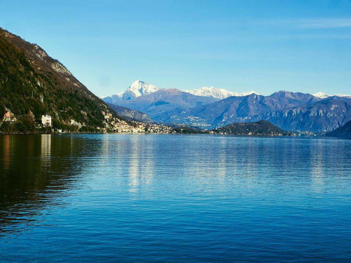 Light Blue Lake Aria Argegno Exterior foto